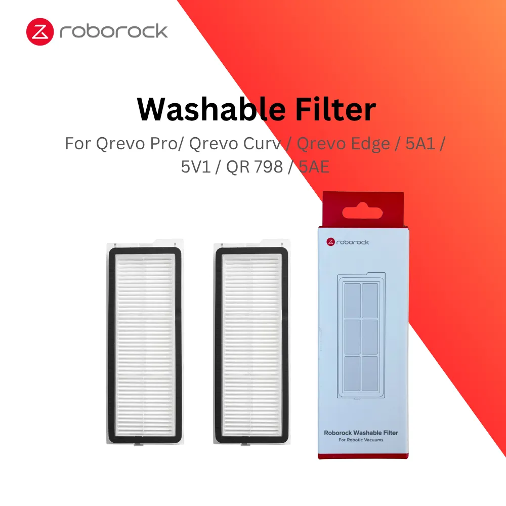 Roborock Washable Filter (Qrevo Pro / Qrevo Curv / Qrevo Edge / Qrevo 5A1 / Qrevo 5V1 / QR798 / Qrevo 5AE)